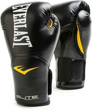 Fitness-products  איגרוף כפפות אימון Everlast Elite Pro Style שחור, 473 מ"ל