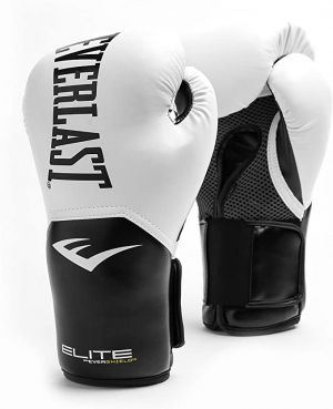 Fitness-products  איגרוף כפפות אימון Everlast Elite Pro Style , לבן, 355 מ"ל
